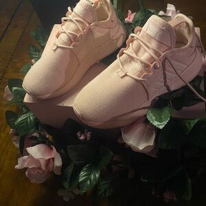 Baby pink adidas